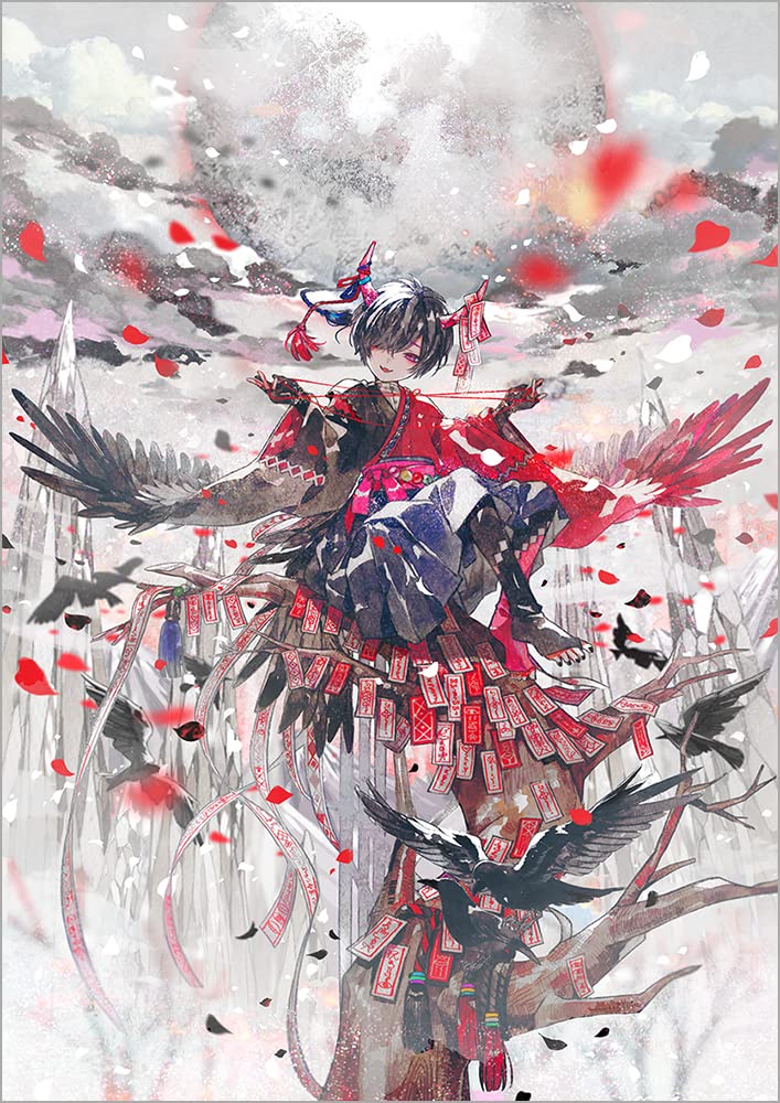 鳥は願った。 茶茶ごま畵集