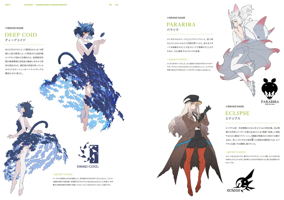 CHARACTERS! ［モグモArtworks］